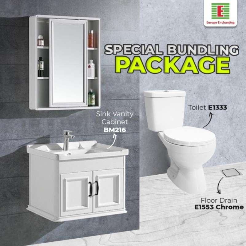 Jual Paket Set Toilet - Wastafel Kabinet - Floor Drain Europe Enchanting Di Seller Sling Bags ...