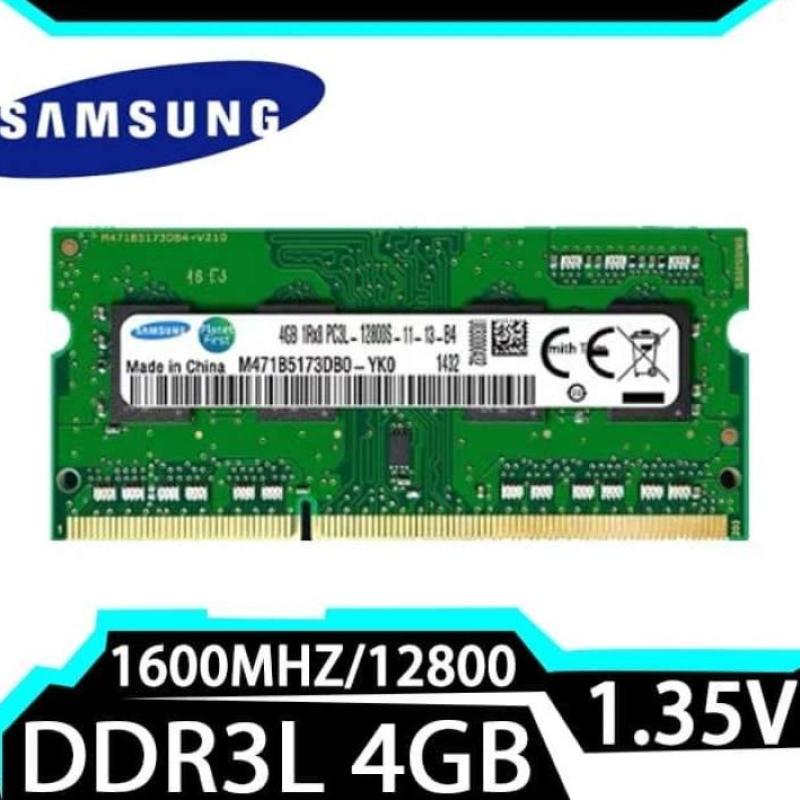 Jual RAM Laptop Samsung Sodimm 4gb Ddr3l Pcl12800/ Ddr3l-1600 4g