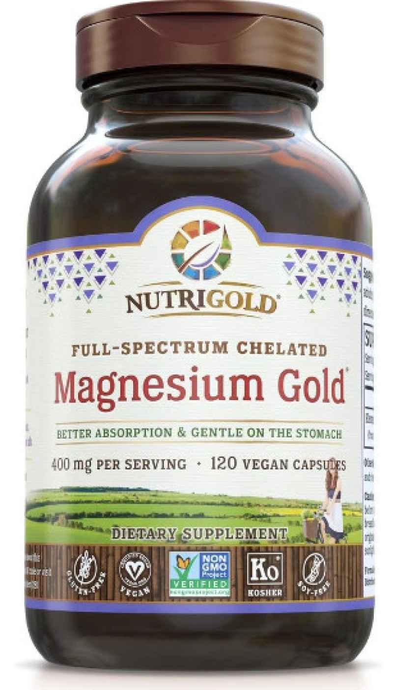 Promo Nutrigold Magnesium Gold Organic Vitamin Non GMO Diskon 33 di