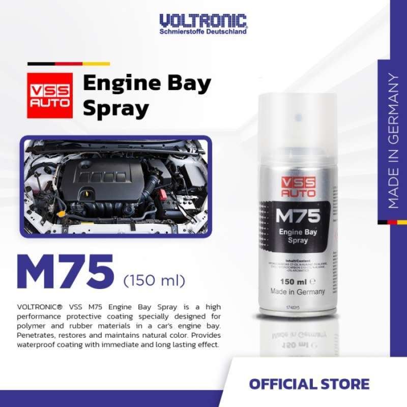 Promo Voltronic M75 Engine Bay Spray Restorasi Plastik & Restorasi