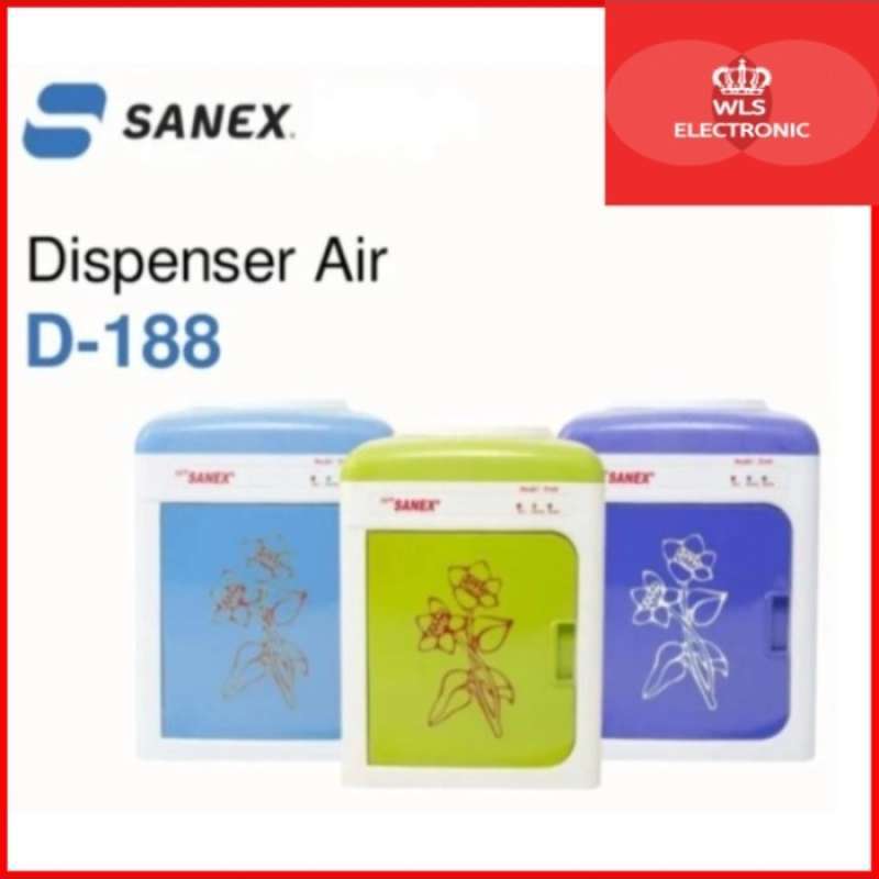 Promo Dispenser Air Galon Sanex D188 Hot & Normal Dengan Pintu Diskon ...