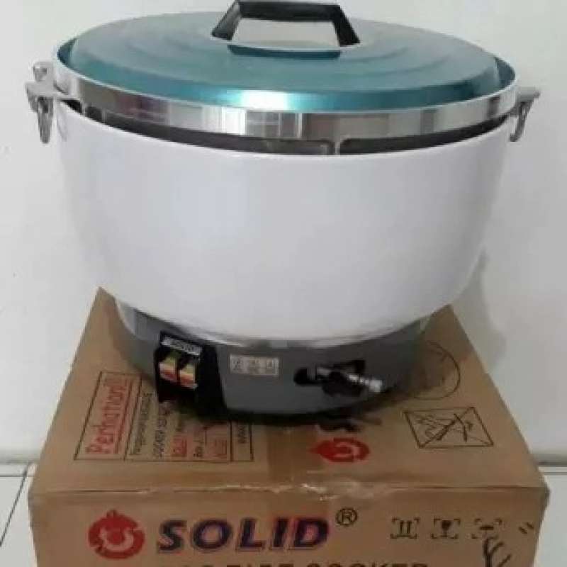 Promo Rice Cooker gas Solid 10 Liter/gas cooker solid/pemasak nasi gas