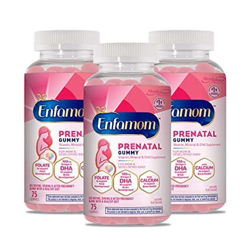 Promo Enfamom Prenatal Multivitamin, 225 Gummies, Supplement for