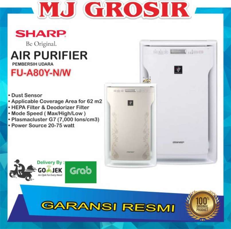 Jual Sharp Air Purifier A80 Y Filter Original, Murah & Diskon April ...