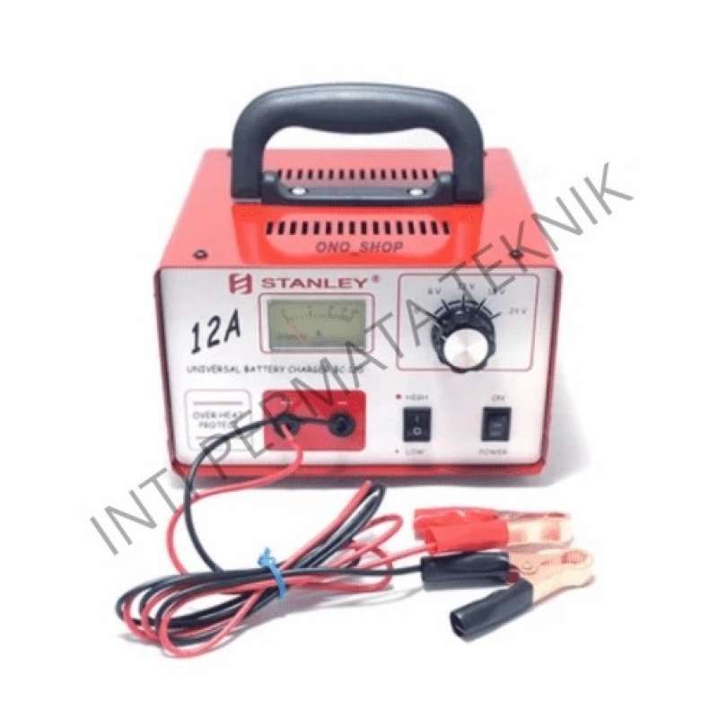 Jual Battery Charger Stanley 12a Bc-120 - Charger Aki - Alat Pengisian