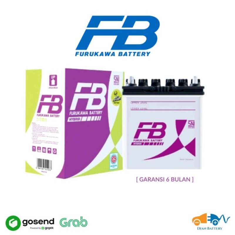 Promo Aki Mobil Honda CRV FB NS60LS Aki Basah Furukawa Battery 46B24LS