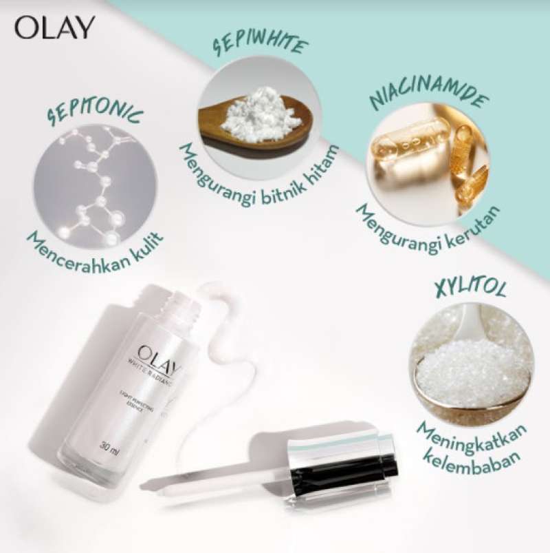 Promo [LEBIH HEMAT] Olay Set Lengkap Pencerah Whitening Skincare Diskon ...