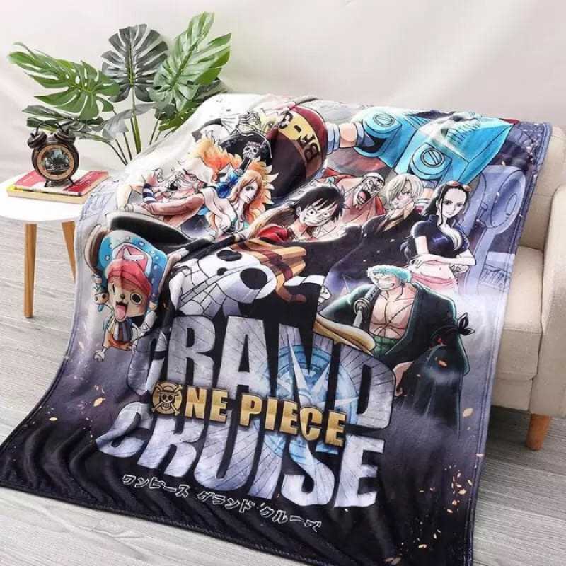 Jual Selimut One Piece Bed Cover One Piece Anime Selimut Luffy Shanks