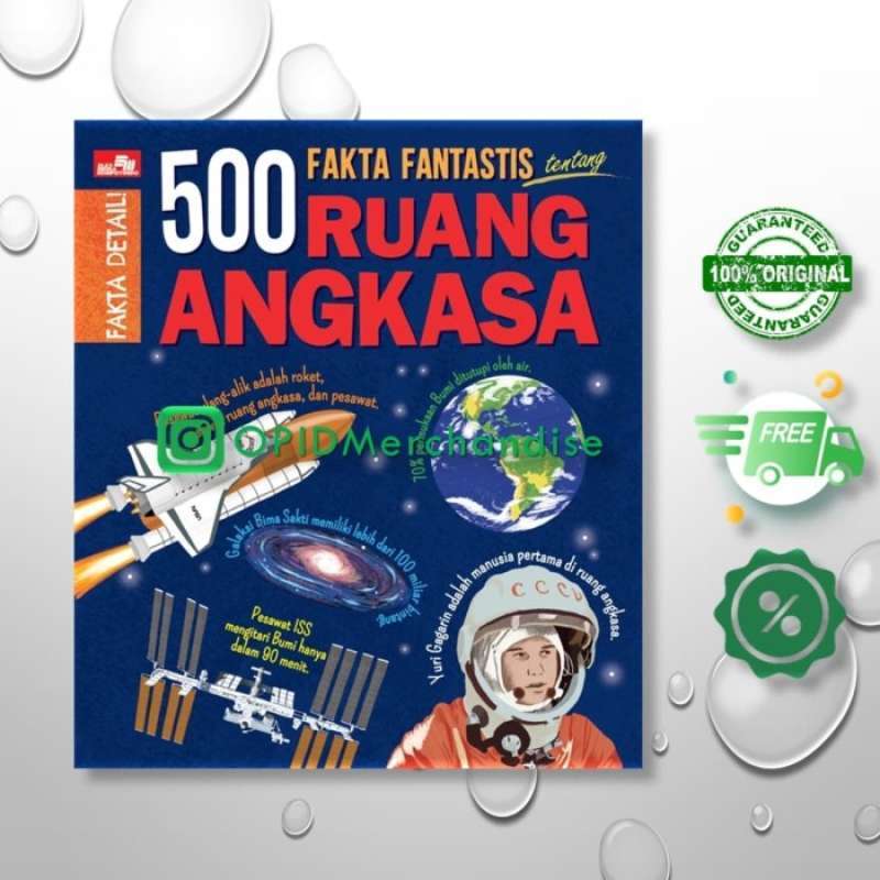 Promo Buku 500 Fakta Fantastis tentang Ruang Angkasa Diskon 33% di