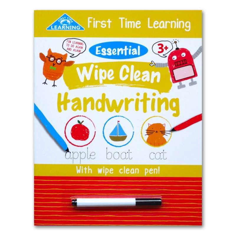 Jual Wipe Clean Handwriting Buku Latihan Tracing Bentuk Shape Tracing