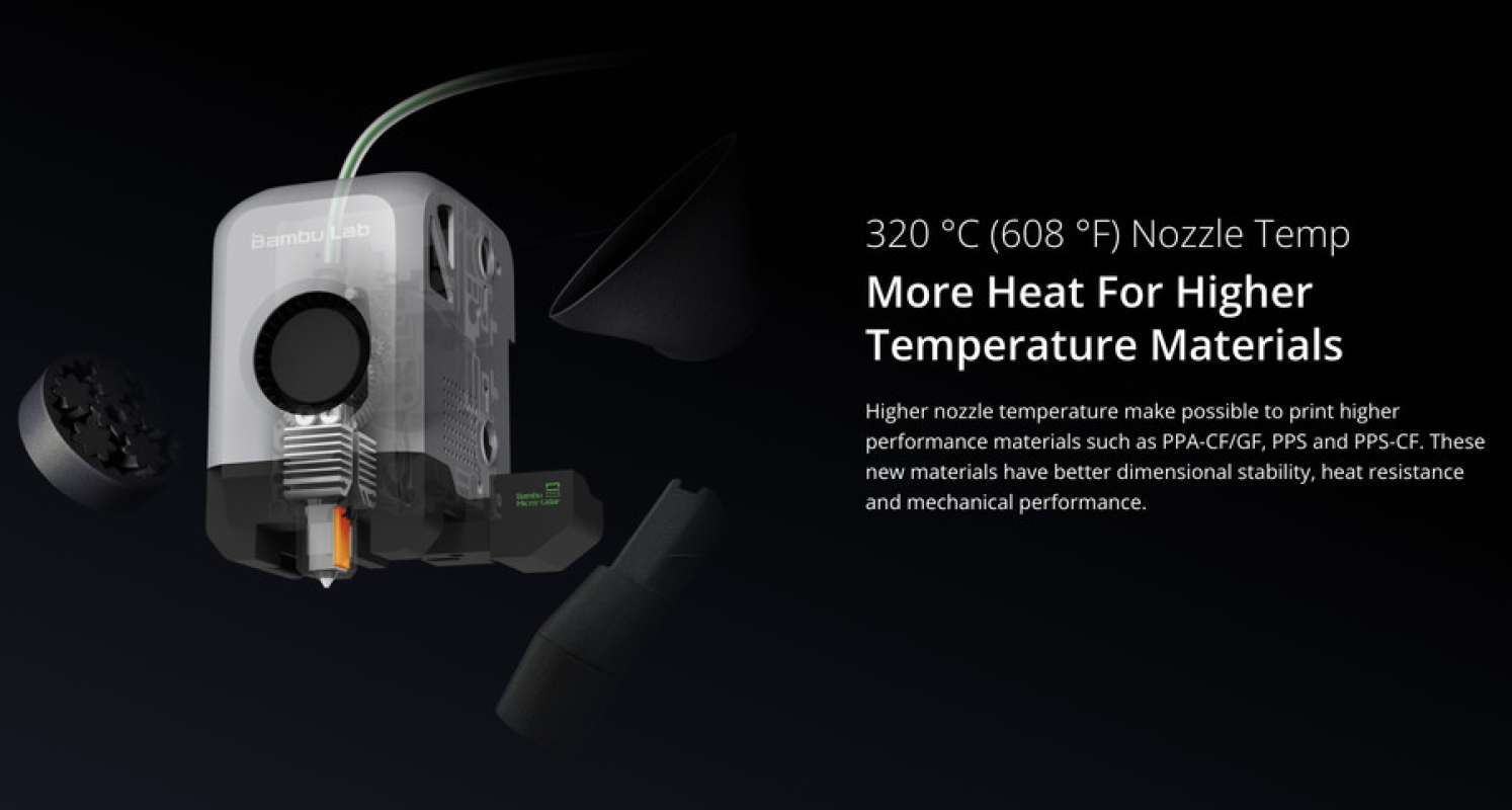 Jual Bambulab 3d Printer X1e Enterprise Heated Chamber High Temp Ams Di ...