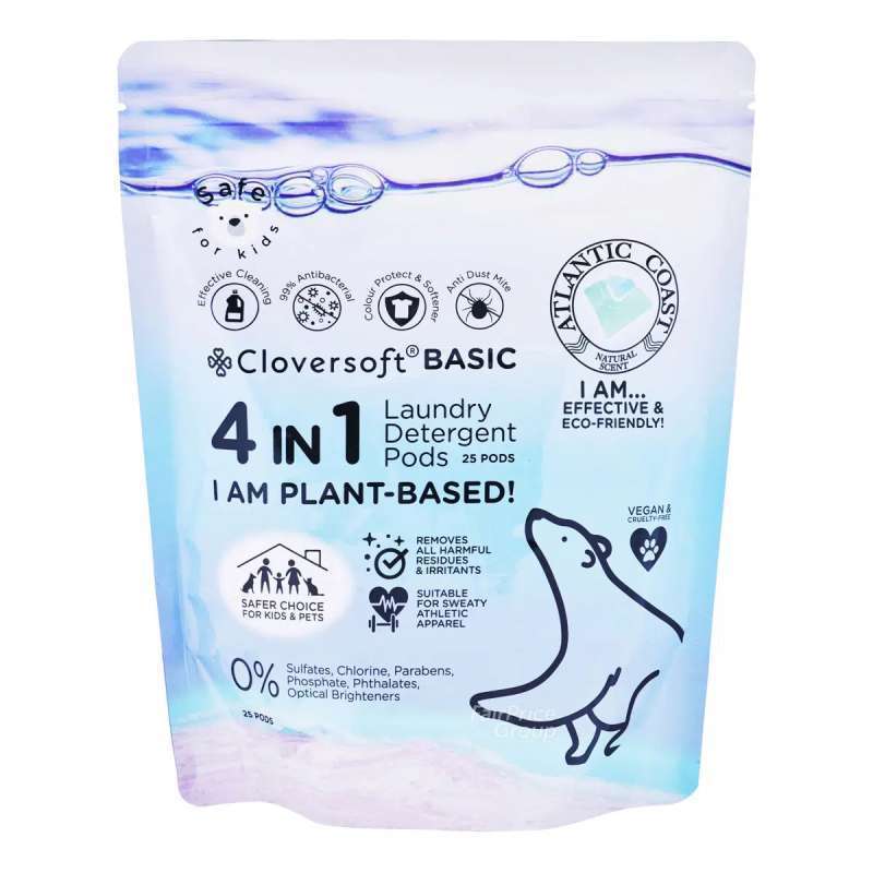 Jual CLOVERSOFT LAUNDRY DETERGENT PODS 25pch di Seller Ranch Market
