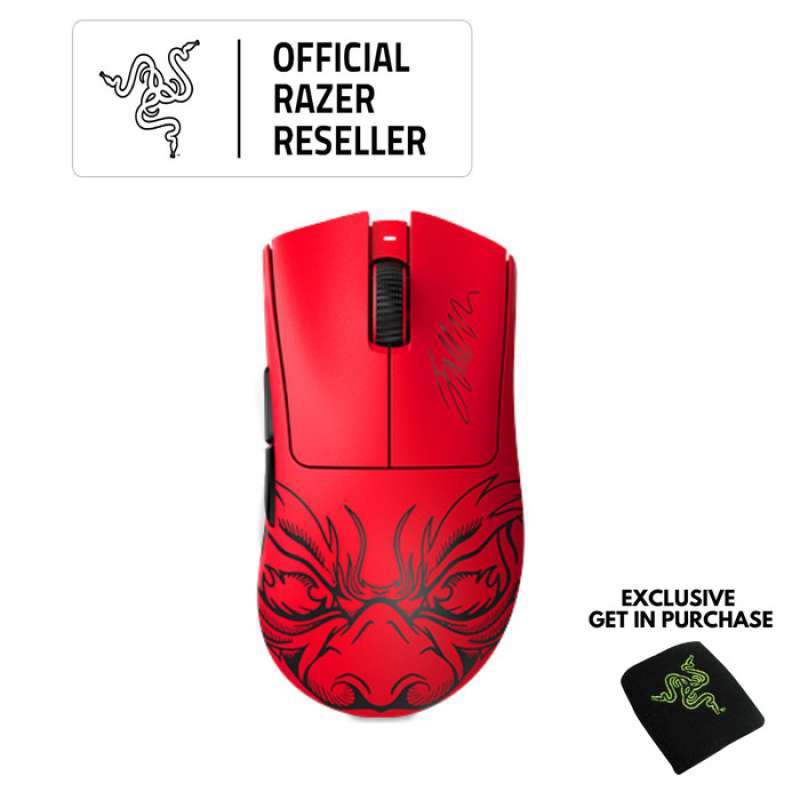 Promo New Razer Deathadder V3 Pro - Red - Faker Limited Edition ...