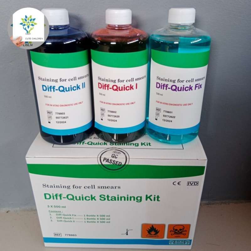 Promo Diffquick Staining Kit Diskon 33 Di Seller Himama Store Kali Abang Tengah, Kota Bekasi