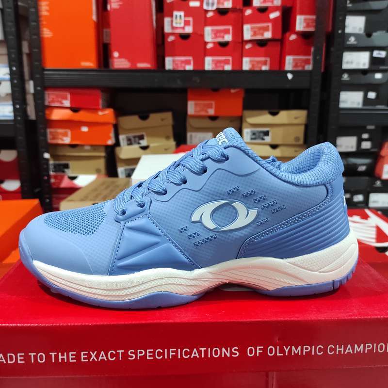 Jual [ori] Sepatu Bulu Tangkis Wanita Astec Hiromi Badminton Purple Di ...