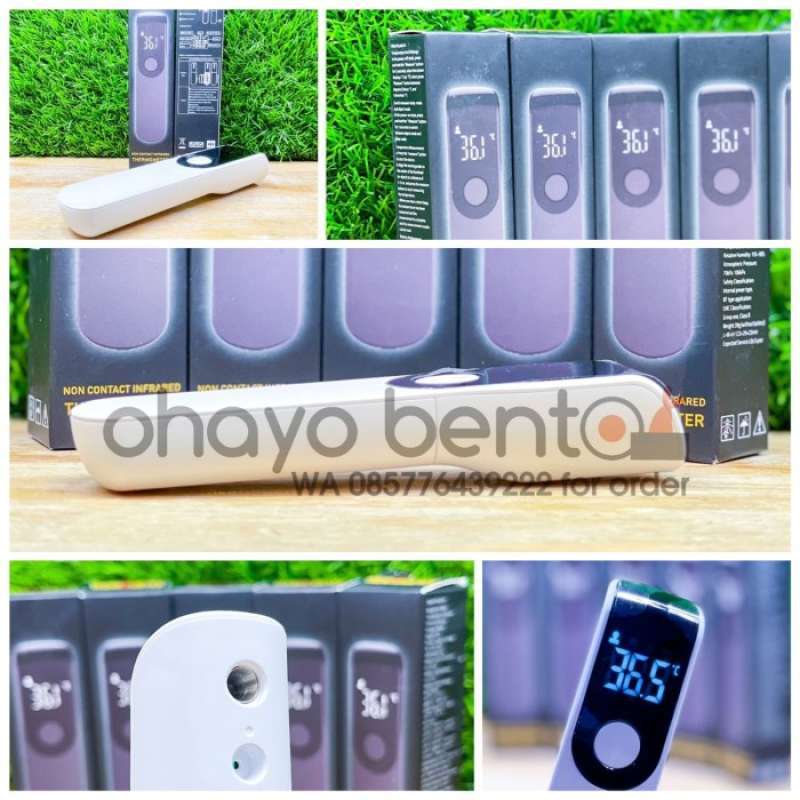 Promo Termometer Sensor Suhu Tubuh Casing Putih IR-FM01 / Thermo ...