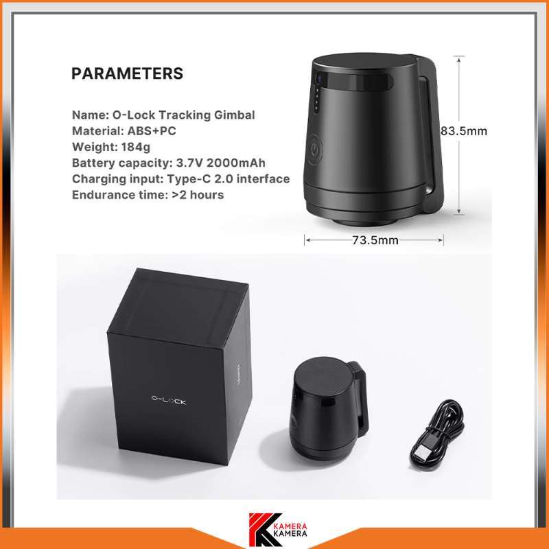 Promo Ulanzi O-lock 021 360° Horizontal Rotation Smart Tracking Tripod ...