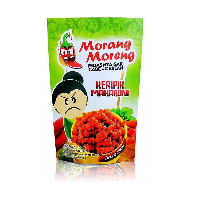 Promo Makaroni Pedas Spiral Aneka Rasa Morang Moreng Snack Original