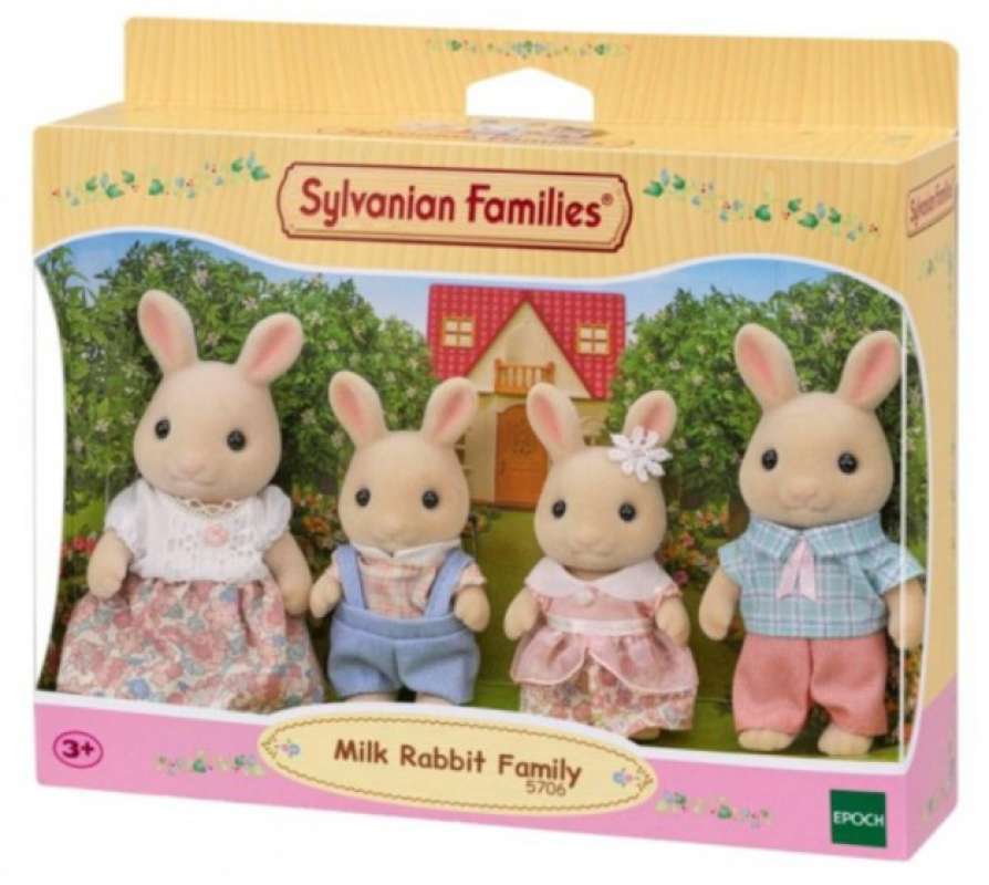 Promo Mainan Koleksi Sylvanian Families Milk Rabbit Family 2023 Diskon 30 Di Seller Sylvanian