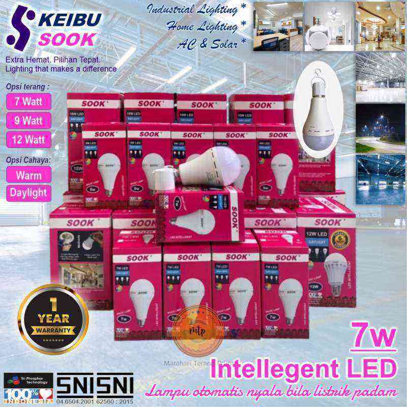 Jual Lampu Keibu Sook Intellegent LED Emergency Camping Kemah Magic 7 ...