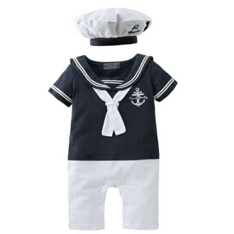 Promo SAILOR BABY BOY COSTUME KOSTUM PELAUT ANAK BALITA PROFESI 90