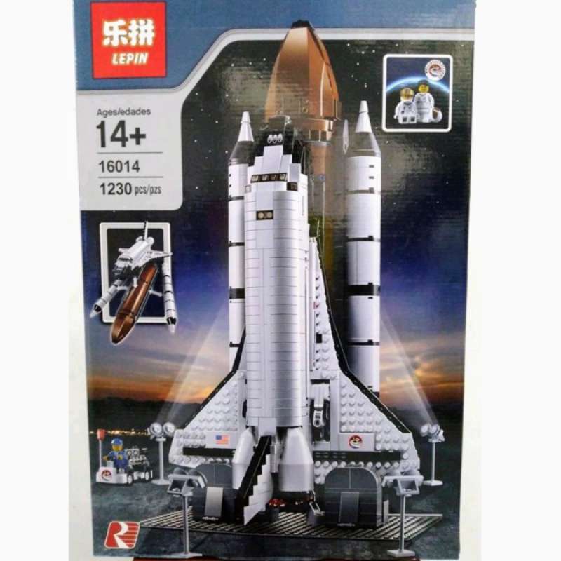 Promo Brick Lepin 16014 Shuttle Expedition Spaceship pesawat