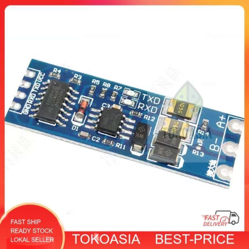 Jual Microcontroller Ttl To Rs485 Adapter Module 485 To Serial Port ...