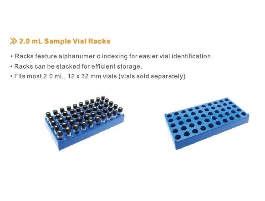 Promo Rak Botol Vial Hplc Gc 1.5 - 2 Ml / Sample Vial Rack 50 Holes ...