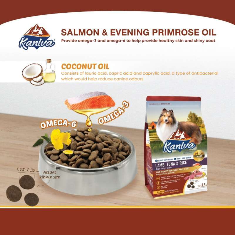 Jual Kaniva Dog Food [1,5 Kg] Lamb, Tuna Rice Di Seller Purrsona