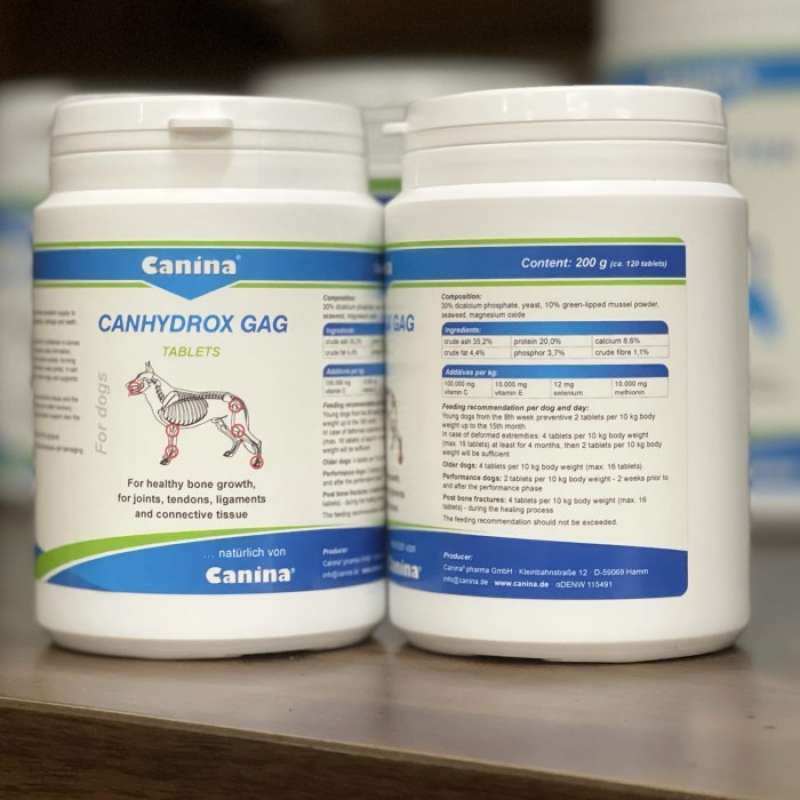 Promo Canina Canhydrox Gag Tablets For Dogs 200g Diskon 23% di Seller ...
