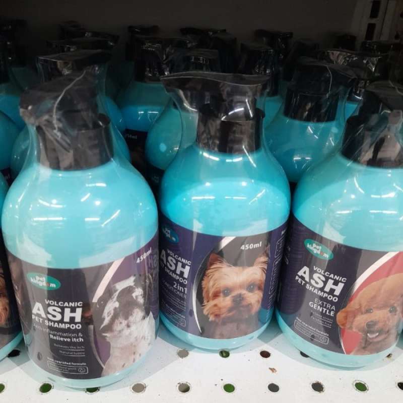 Promo pet kingdom volcanic ash pet shampoo 450ml Diskon 23 di Seller