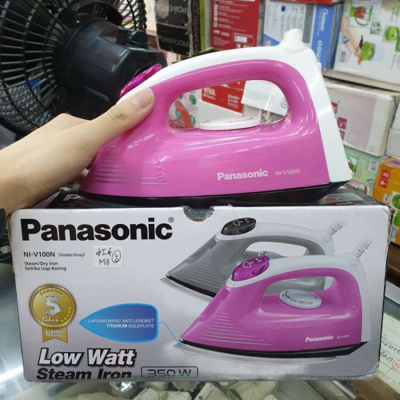 Promo Setrika Uap Niv 100 Niv100 Low Watt Steam Iron Terbaik Diskon 11