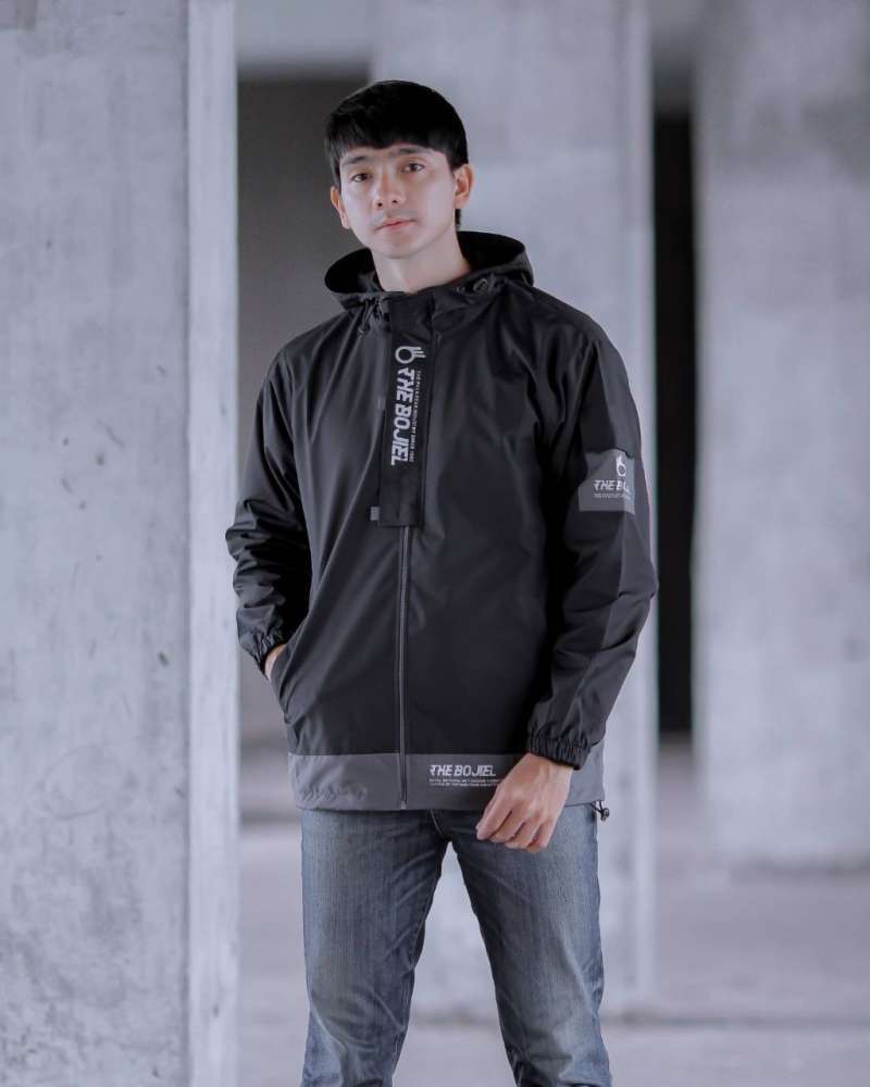 Promo Jaket Pria Outdoor Nasa Waterproof Original Thebojiel Hitam abu Xl Diskon 20 Di Seller Reliciashop Reliciashop Kab. Lebak Blibli