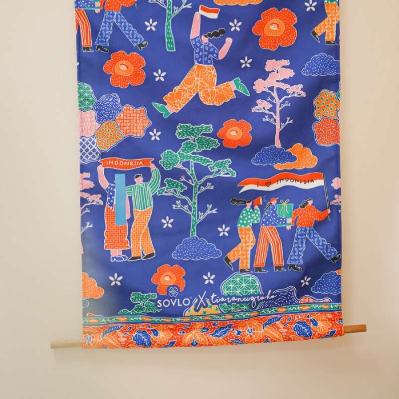 Promo New Sovlo Pop Fabric Wall Decor - Hiasan Dinding Kain Gantung