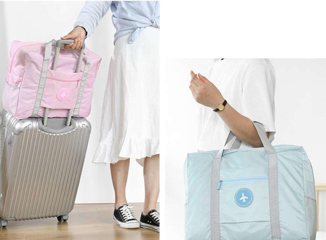 TN060 Tas Travel Lipat Koper Extra Cabin Portable Foldable Luggage Bag