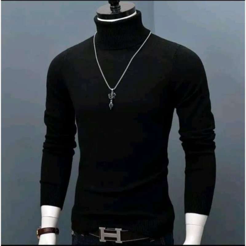 Jual Kaos Turtleneck Pria Lengan Panjang Maron Di Seller Edumart Super Cengkareng Timur Kota Jakarta Barat Blibli