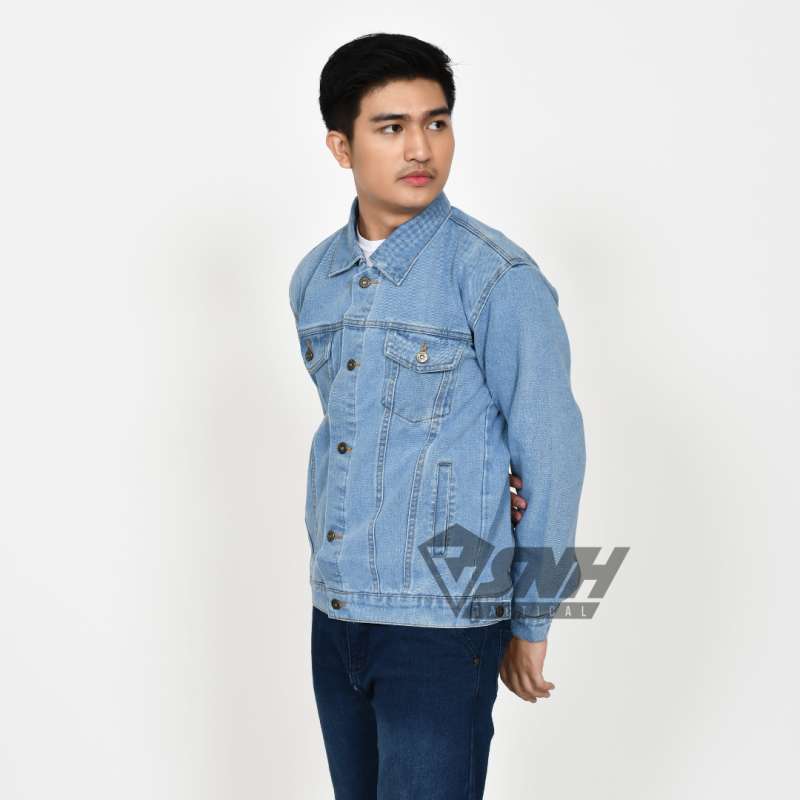 Promo Asnh Jaket Jeans Denim Slim Fit Premium Tidak Mudah Luntur Bioblits Xl Diskon 50 Di Seller Asnh Id Official Store Buahbatu Kab. Bandung Blibli