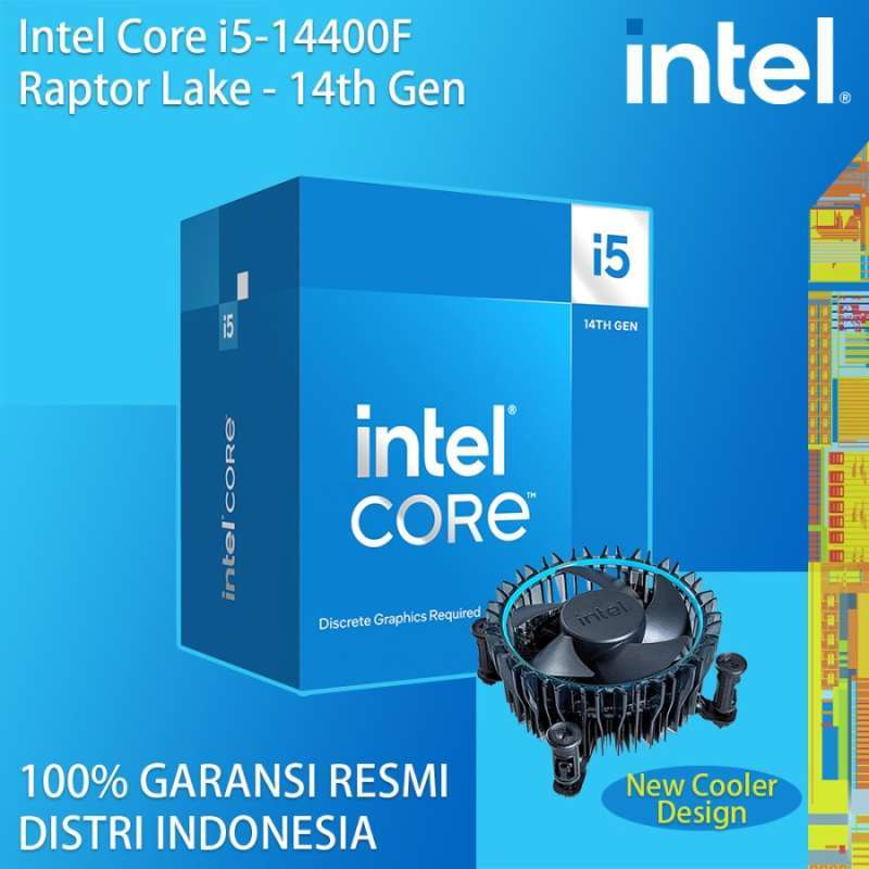 Intel Core I5-14400F Processor - 2.50GHz, 10-Core, LGA-1700, Used & Tested