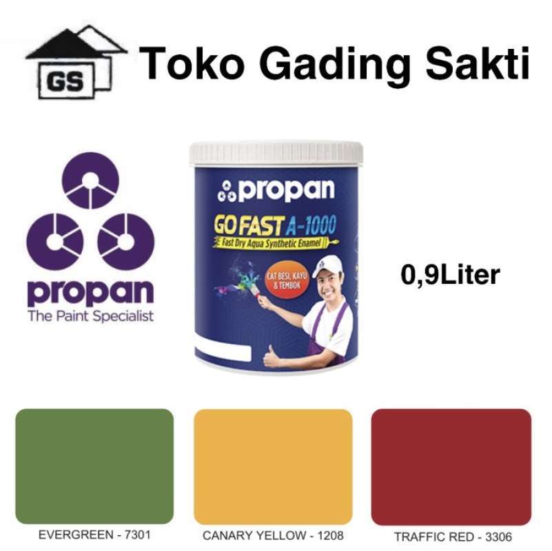 Propan Color Mix Promo Propan Gofast A-1000 Ready Mix Warna Khusus / Cat Kayu & Besi ...