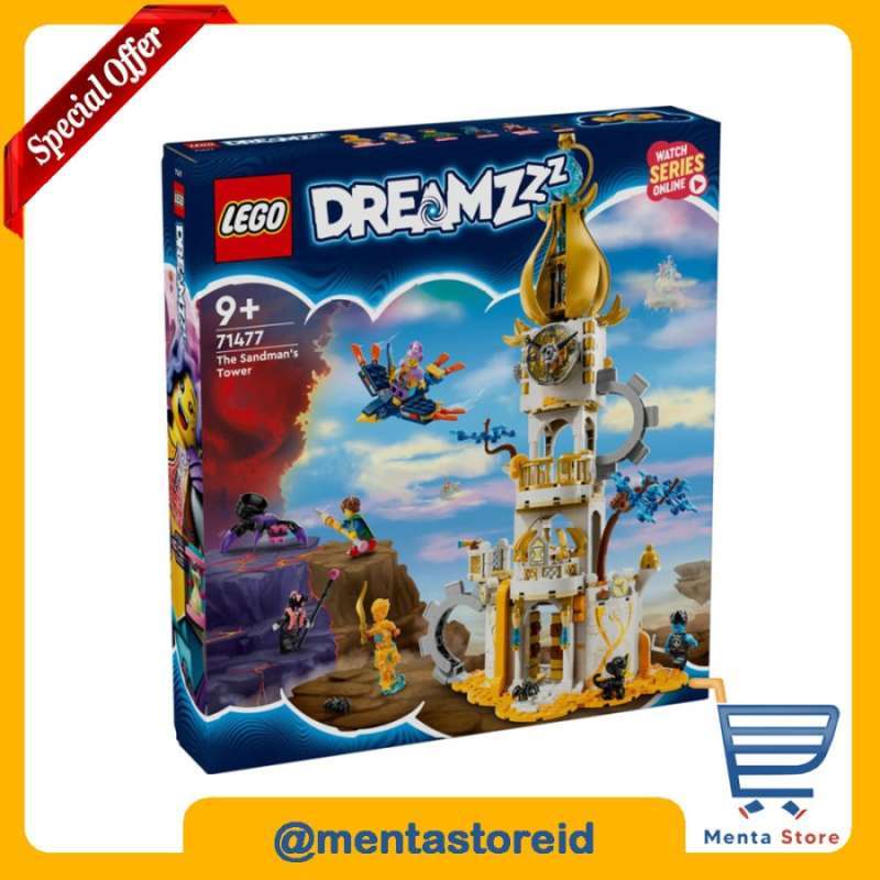 LEGO DREAMZzz The Sandman Minifigure Dream Creature Repairman 71477 drm038 main image 1