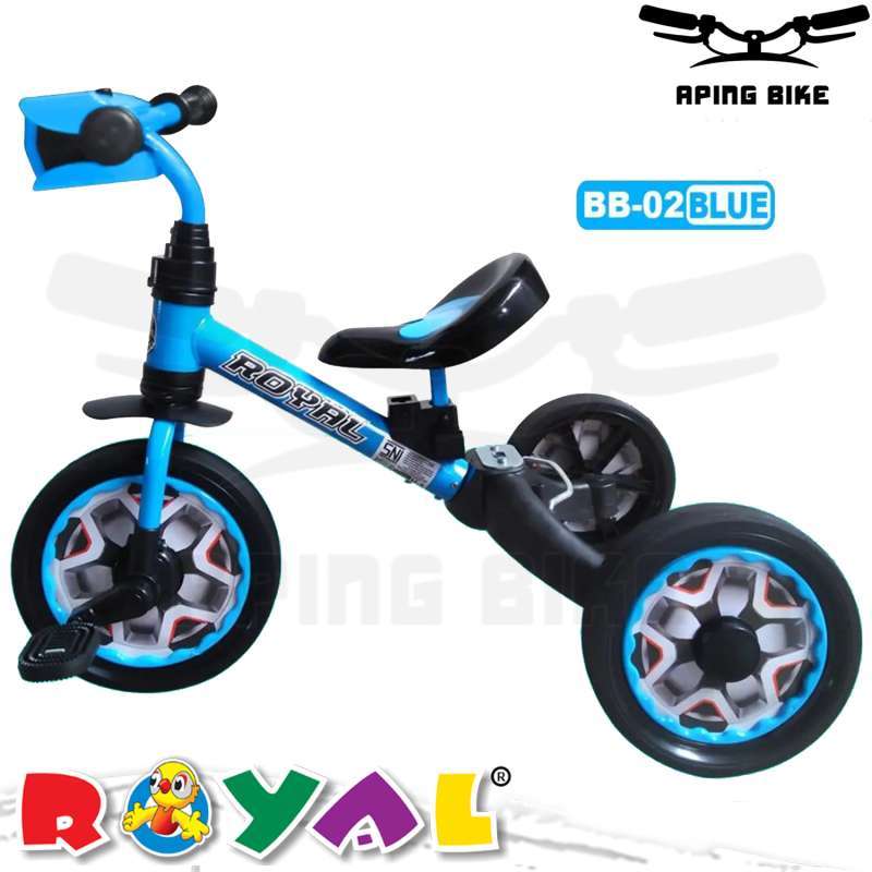 Royal Baby In Balance And Pedal Bike Promo Tricycle Royal Bb-02