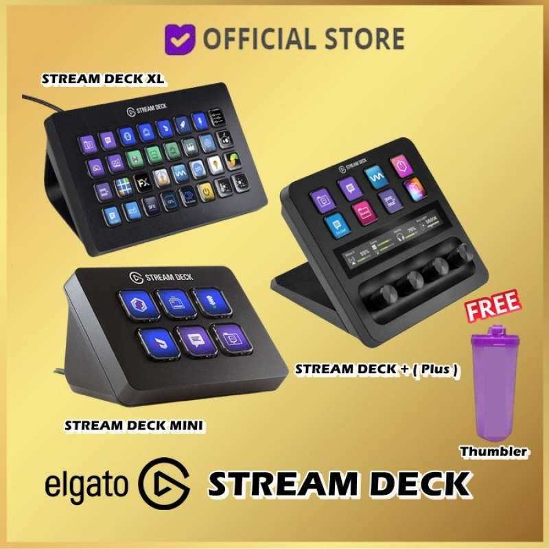 Promo Elgato Stream Deck Mini / XL Stream Deck+ + Plus Live Video ...