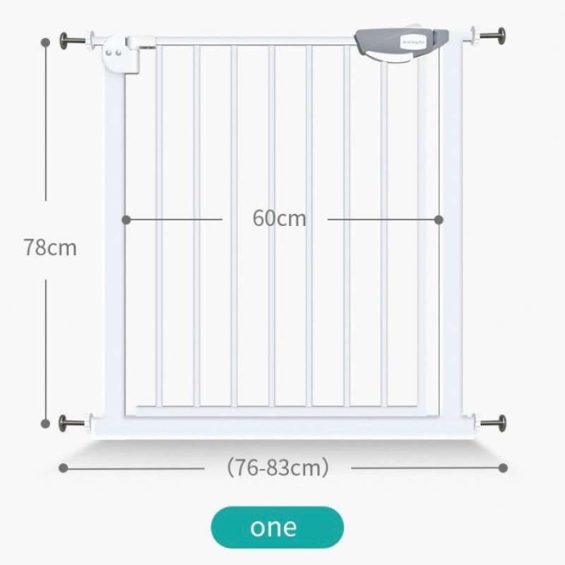 Promo Pagar Pengaman Pintu/BABY SAFETY GATE/Pagar Pengaman Bayi 75-84