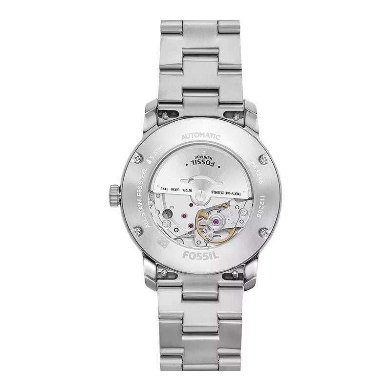 Fossil Heritage Purple Fossil Watch Fossil FB-GMT Curator Titanium