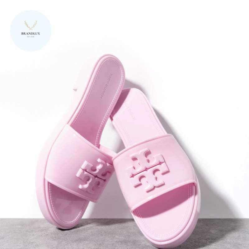 Tory Burch Sandals Jelly Slide Sandals Jual Tory Burch Eleanor