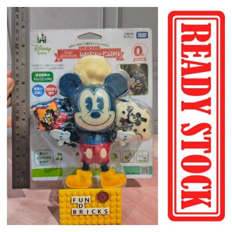 Jual Takara Tomy Disney Dear Little Hands Mickey Mouse Mainan