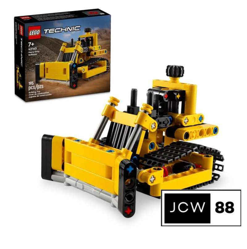 Jual LEGO 42163 Technic Heavy-duty Bulldozer Mainan Anak Alat