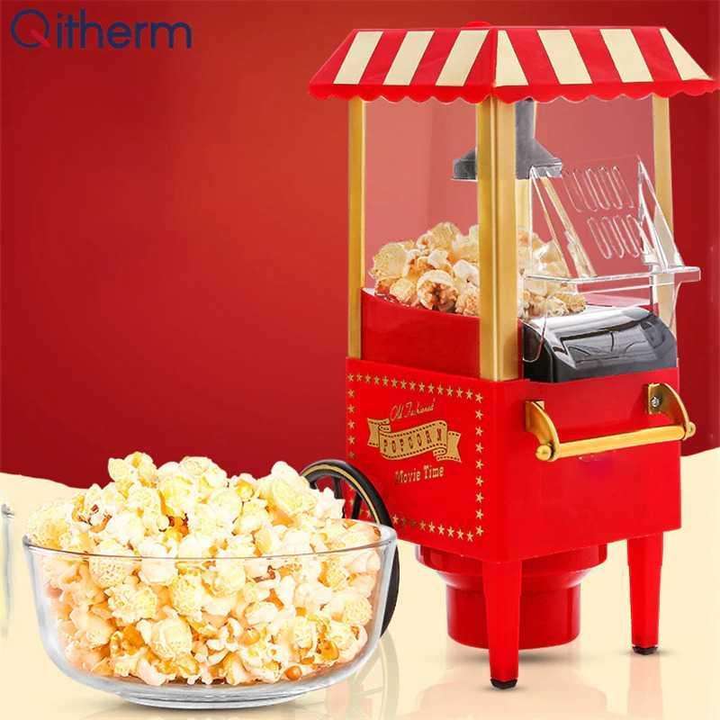 Jual Qitherm Mesin Carnival Electric Popcorn Maker Hot Air 1200w Pm ...