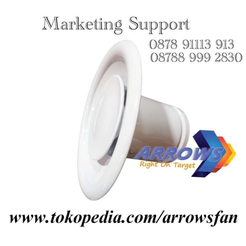 Promo Round Air Grill 4 Inch Circular Air Diffuser 4 Inch Air Grill 4 ...