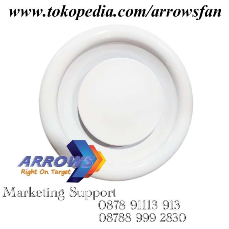 Promo Round Air Grill 4 Inch Circular Air Diffuser 4 Inch Air Grill 4 ...